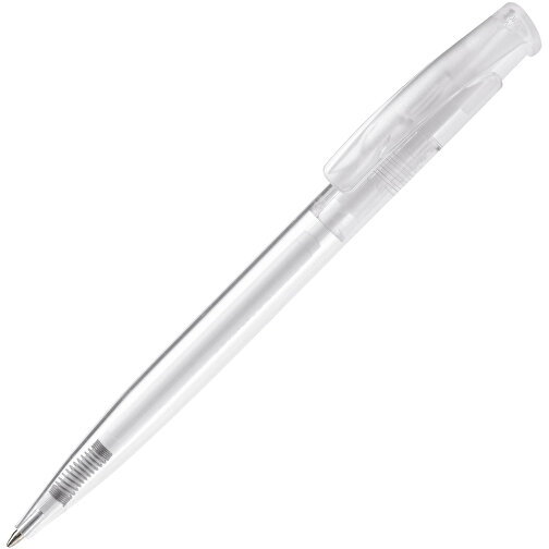 Kugelschreiber Avalon Transparent , transparent weiss, ABS, 14,60cm (Länge), Bild 2