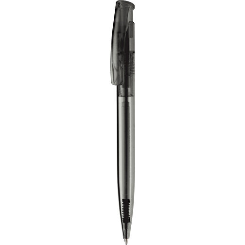 Kugelschreiber Avalon Transparent , transparent schwarz, ABS, 14,60cm (Länge), Bild 1