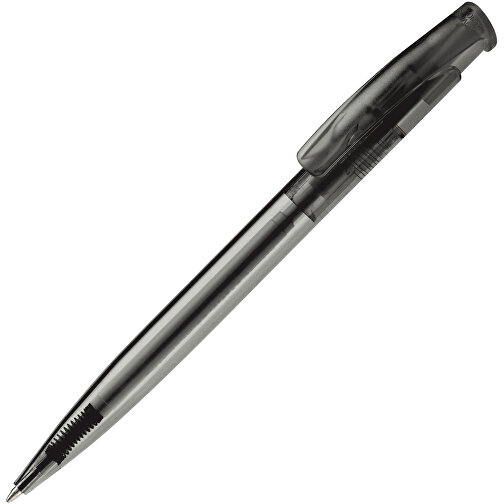 Kugelschreiber Avalon Transparent , transparent schwarz, ABS, 14,60cm (Länge), Bild 2