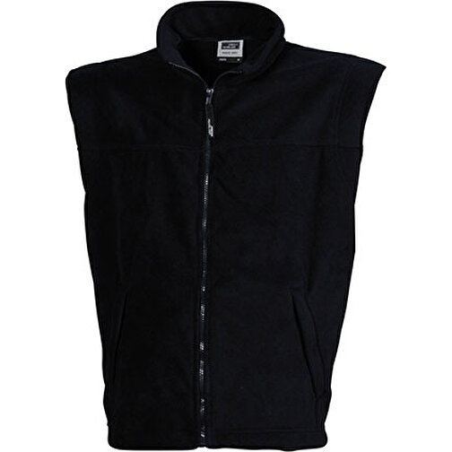 Fleece Vest , James Nicholson, navy, 100% Polyester, 3XL, , Bild 1