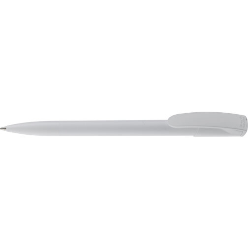 Kugelschreiber Deniro Hardcolour , weiß / weiß, ABS, 14,30cm (Länge), Bild 3