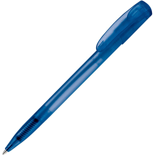 Kugelschreiber Deniro Frosty , gefrostet hellblau, ABS, 14,30cm (Länge), Bild 2
