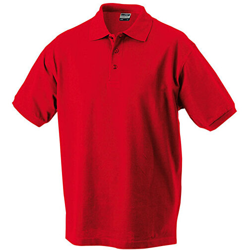 Classic Polo , James Nicholson, rot, 100% Baumwolle, gekämmt, ringgesponnen, M, , Bild 1