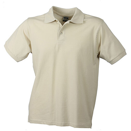 Classic Polo , James Nicholson, stone, 100% Baumwolle, gekämmt, ringgesponnen, XL, , Bild 1