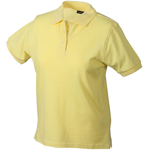Classic Polo Ladies , James Nicholson, light-gelb, 100% Baumwolle, gekämmt, ringgesponnen, XL, , Bild 1
