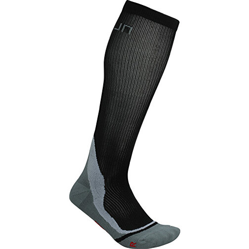 Compression Socks , James Nicholson, schwarz, 85% Polyamid, 15% Elasthan, IV, , Bild 1