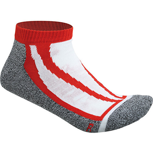 Sneaker Socks , James Nicholson, rot, 84% Polyester, 15% Polyamid, 1% Elasthan, 42-44, , Bild 1