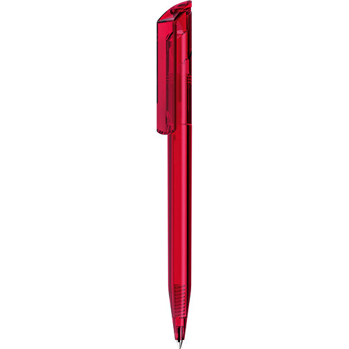 POP Transparent , uma, rot, Kunststoff, 14,71cm (Länge), Bild 1