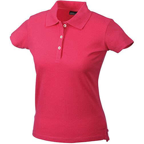 Polo de piqué elástico de mujer, Imagen 1