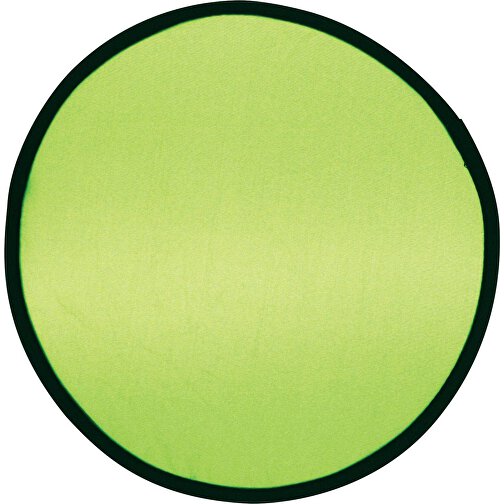 Faltbares Frisbee , grün, Nylon & Metall, , Bild 1