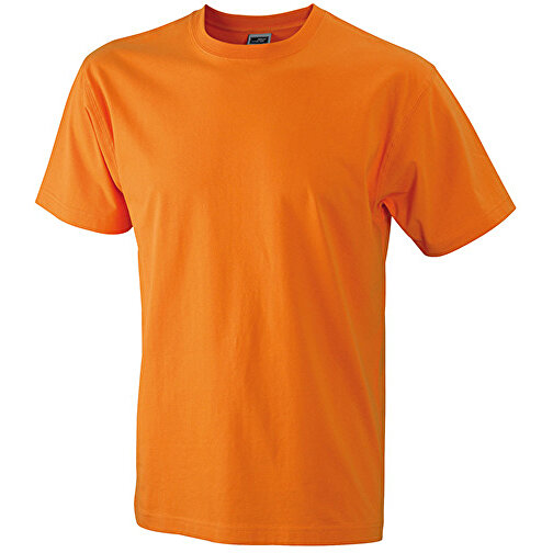 Workwear-T Men , James Nicholson, orange, 100% Baumwolle, ringgesponnen, M, , Bild 1