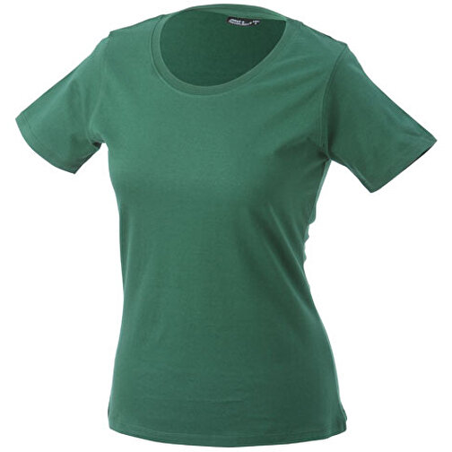 Workwear-T Women , James Nicholson, dark-grün, 100% Baumwolle, gekämmt, ringgesponnen, M, , Bild 1