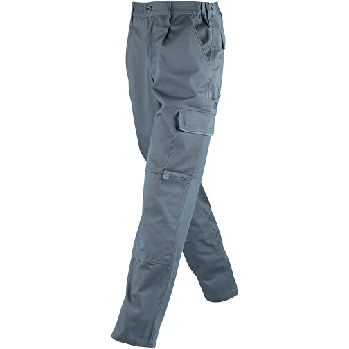 Workwear Pants , James Nicholson, carbon, 65% Polyester, 35% Baumwolle, S, , Bild 1