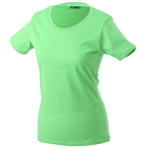 Ladies’ Basic-T , James Nicholson, lime-grün, 100% Baumwolle, ringgesponnen, XXL, , Bild 1