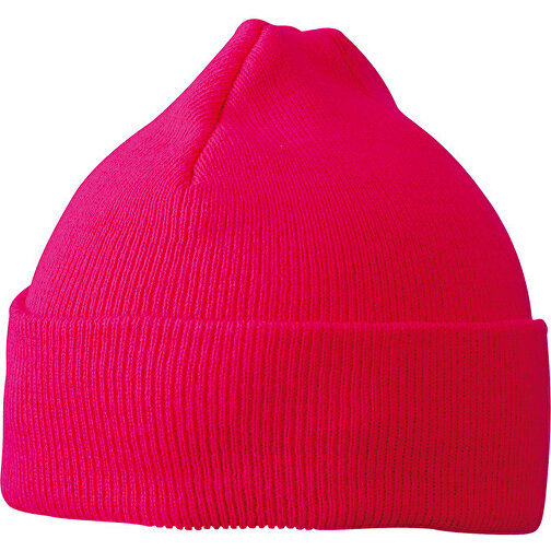 Knitted Cap For Kids , Myrtle Beach, girl-pink, 100% Polyacryl, one size, , Bild 1
