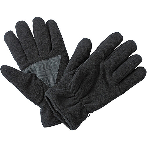 Thinsulate™ Fleece Gloves , Myrtle Beach, schwarz, 100% Polyester, L/XL, , Bild 1