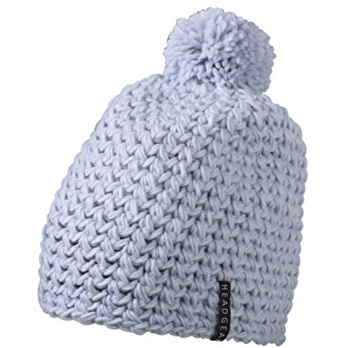 Unicoloured Crocheted Cap with Pompon, Immagine 1
