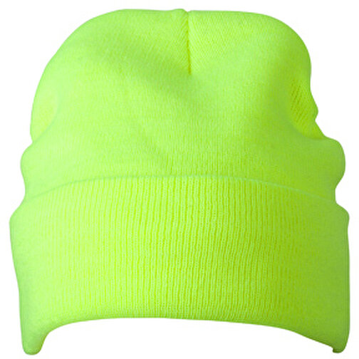 Knitted Cap Thinsulate™ , Myrtle Beach, neon-gelb, 100% Polyester, one size, , Bild 1