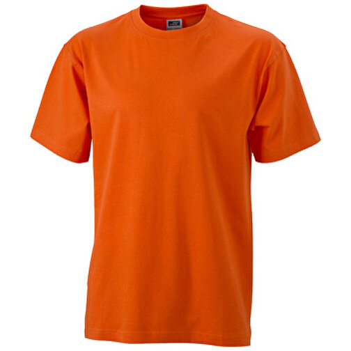 Round-T Heavy (180g/m²) , James Nicholson, dark-orange, 100% Baumwolle, gekämmt, ringgesponnen, S, , Bild 1