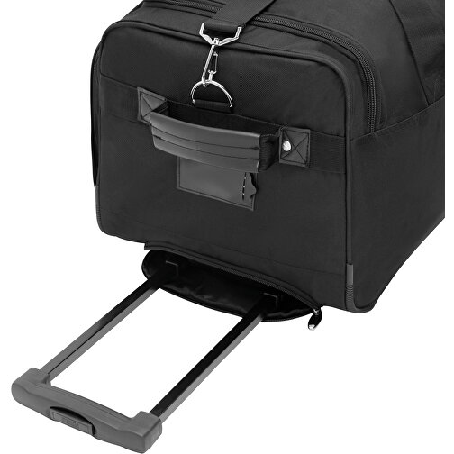 Trolley-Reisetasche AIRPACK , schwarz, 600D Polyester / EVA, 50,00cm x 29,00cm x 33,00cm (Länge x Höhe x Breite), Bild 10