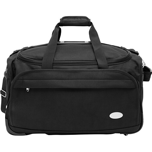 Trolley-Reisetasche AIRPACK , schwarz, 600D Polyester / EVA, 50,00cm x 29,00cm x 33,00cm (Länge x Höhe x Breite), Bild 8