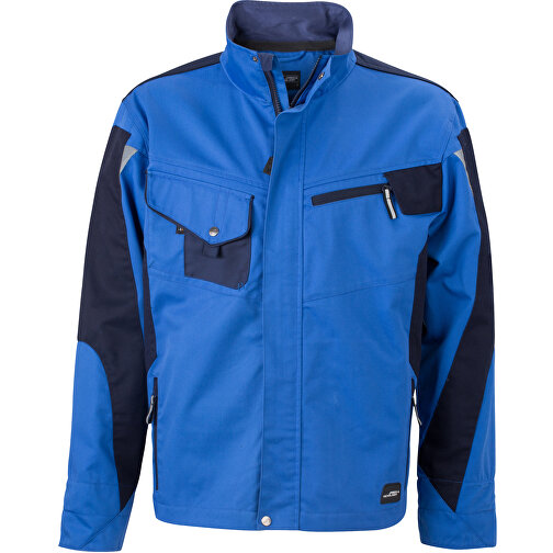 Workwear Jacket , James Nicholson, royal/navy, 100% Polyamid CORDURA ®, S, , Bild 1
