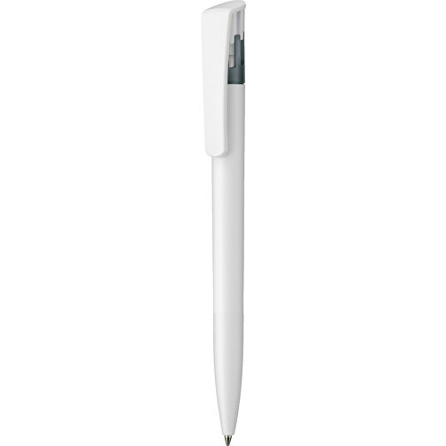 Kugelschreiber All-Star SF , Ritter-Pen, topas-grau/weiss, ABS-Kunststoff, 14,70cm (Länge), Bild 1
