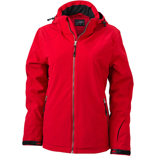 Ladies’ Wintersport Jacket , James Nicholson, rot, 100% Polyester, XXL, , Bild 1