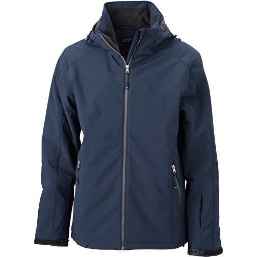 Men’s Wintersport Jacket , James Nicholson, navy, 100% Polyester, L, , Bild 1