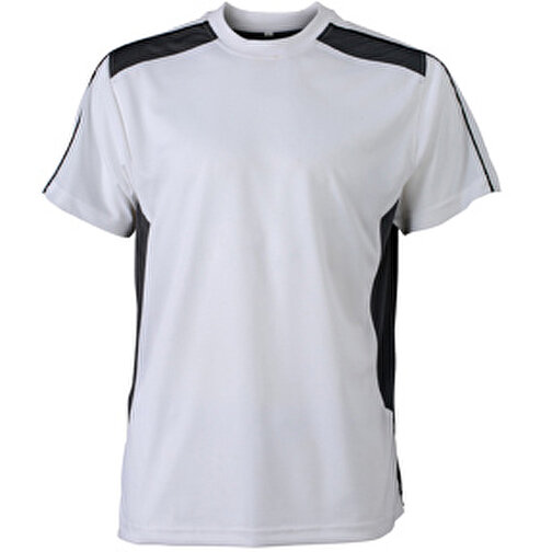 Craftsmen T-Shirt , James Nicholson, weiß/carbon, 100% Polyester, M, , Bild 1