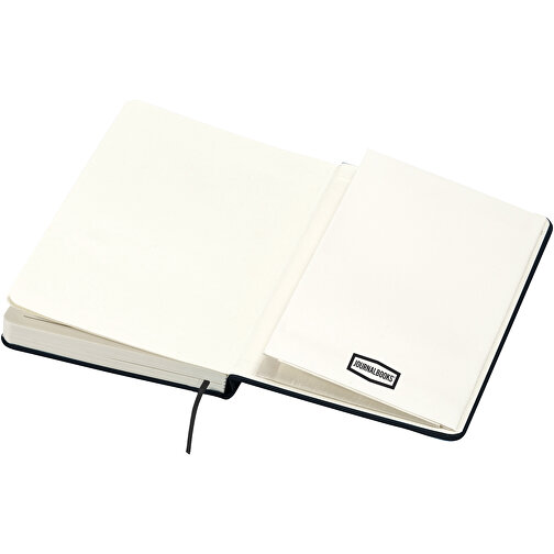 Executive A4 Hard Cover Notizbuch , schwarz, Karton, Lederimitat Papier, 29,80cm x 1,50cm x 20,90cm (Länge x Höhe x Breite), Bild 5