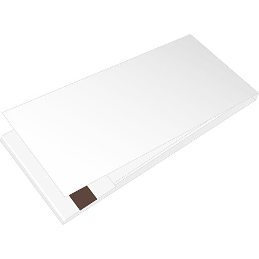 Kartonbriefchen 2,5 X 5,5 Cm , weiß, Karton, 2,50cm x 5,50cm (Länge x Breite), Bild 1