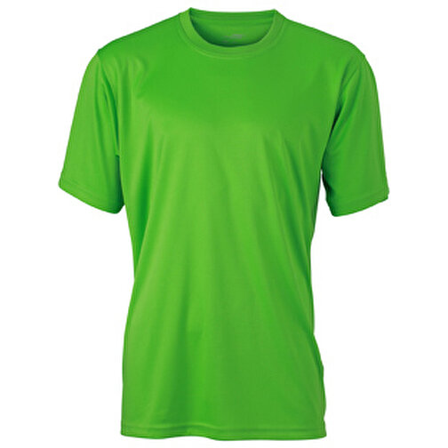 Men’s Active - T , James Nicholson, lime-grün, 100% Polyester, XXL, , Bild 1