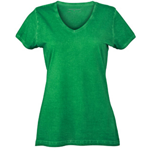 Ladies’ Gipsy T-Shirt , James Nicholson, fern-grün, 100% Baumwolle, L, , Bild 1
