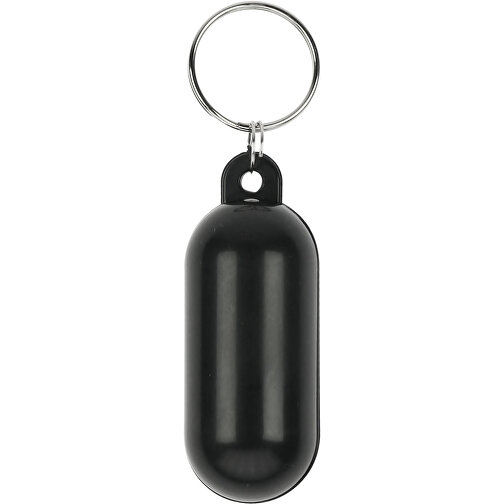 Schwimmender Schlüsselanhänger XL , schwarz, PE, 7,80cm (Höhe), Bild 1