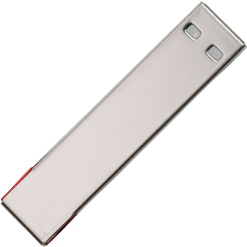 USB-Stick PAPER CLIP 1GB , Promo Effects MB , rot MB , 1 GB , Aluminium MB , 3 - 10 MB/s MB , 5,50cm x 1,25cm (Länge x Breite), Bild 2