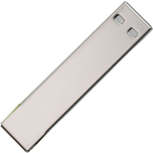 USB-Stick PAPER CLIP 32 GB , Promo Effects MB , grün MB , 32 GB , Aluminium MB , 3 - 10 MB/s MB , 5,50cm x 1,25cm (Länge x Breite), Bild 2