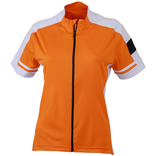 Ladies’ Bike-T Full Zip , James Nicholson, orange, 100% Polyester, L, , Bild 1
