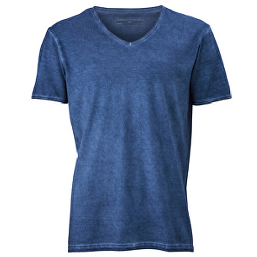 Men’s Gipsy T-Shirt , James Nicholson, denim, 100% Baumwolle, S, , Bild 1