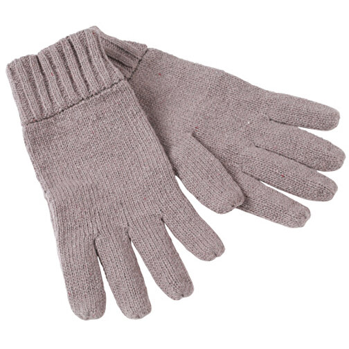 Melange Gloves Basic , Myrtle Beach, granite, 80% Polyacryl, 20% Polyamid, L/XL, , Bild 1