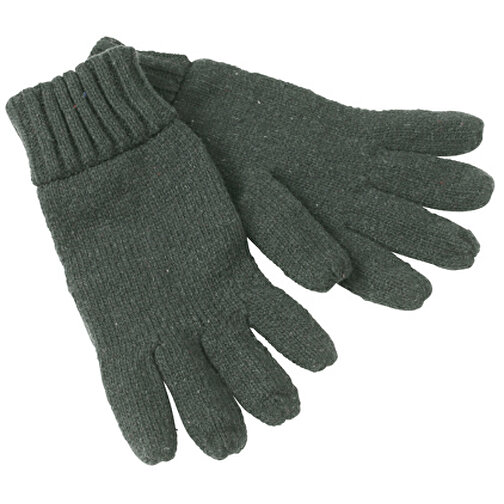 Melange Gloves Basic , Myrtle Beach, racing-grün, 80% Polyacryl, 20% Polyamid, S/M, , Bild 1