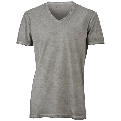 Men’s Gipsy T-Shirt , James Nicholson, grau, 100% Baumwolle, 3XL, , Bild 1