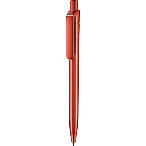 Kugelschreiber INSIDER TRANSPARENT , Ritter-Pen, kirsch-rot, ABS-Kunststoff, 14,00cm (Länge), Bild 1