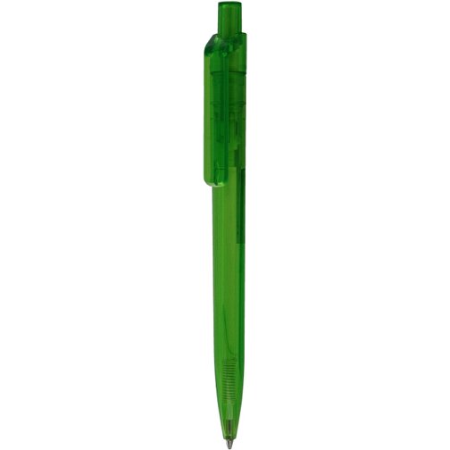 Kugelschreiber INSIDER TRANSPARENT , Ritter-Pen, gras-grün, ABS-Kunststoff, 14,00cm (Länge), Bild 1