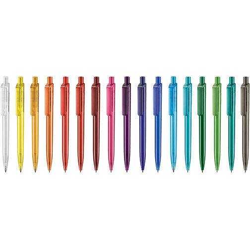 Kugelschreiber INSIDER TRANSPARENT , Ritter-Pen, karibik-blau, ABS-Kunststoff, 14,00cm (Länge), Bild 4