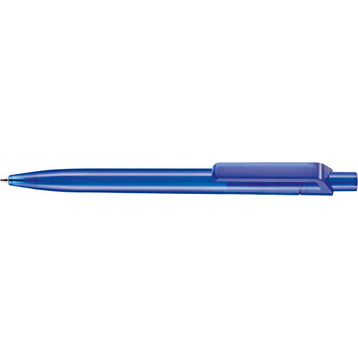 Kugelschreiber INSIDER TRANSPARENT , Ritter-Pen, royal-blau, ABS-Kunststoff, 14,00cm (Länge), Bild 3