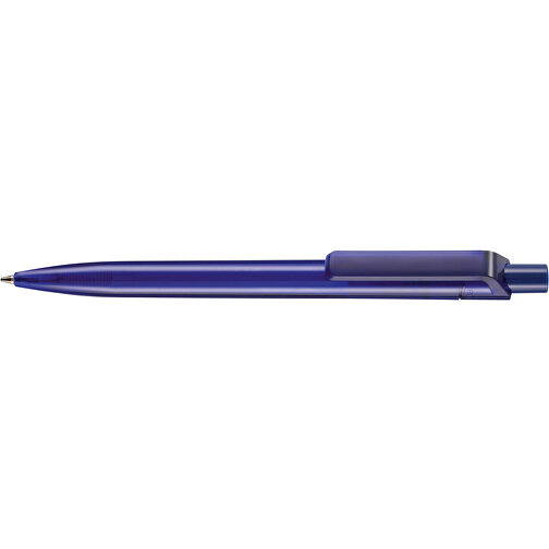 Kugelschreiber INSIDER TRANSPARENT , Ritter-Pen, ozean-blau, ABS-Kunststoff, 14,00cm (Länge), Bild 3