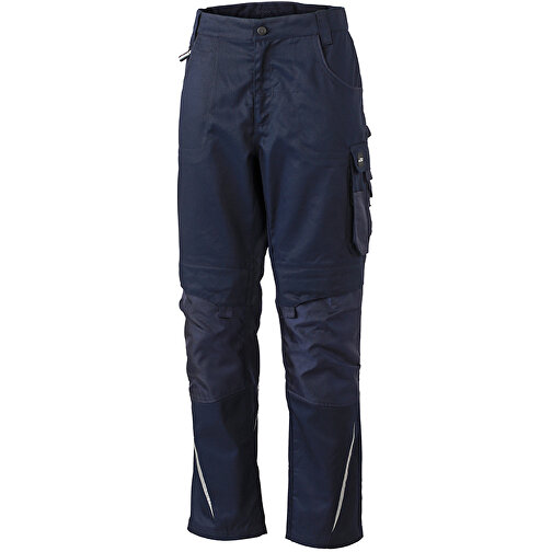 Workwear Pants , James Nicholson, navy/navy, 100% Polyamid CORDURA ®, 27, , Bild 1