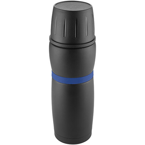 Metmaxx® termoflaske 'CremaTravel' sort/blå, Billede 1