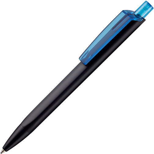 Kugelschreiber Tri-Star Soft STP , Ritter-Pen, karibik-blau/schwarz, ABS-Kunststoff, 14,20cm (Länge), Bild 2